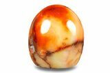 Free-Standing, Polished Carnelian Agate - Madagascar #283488-1